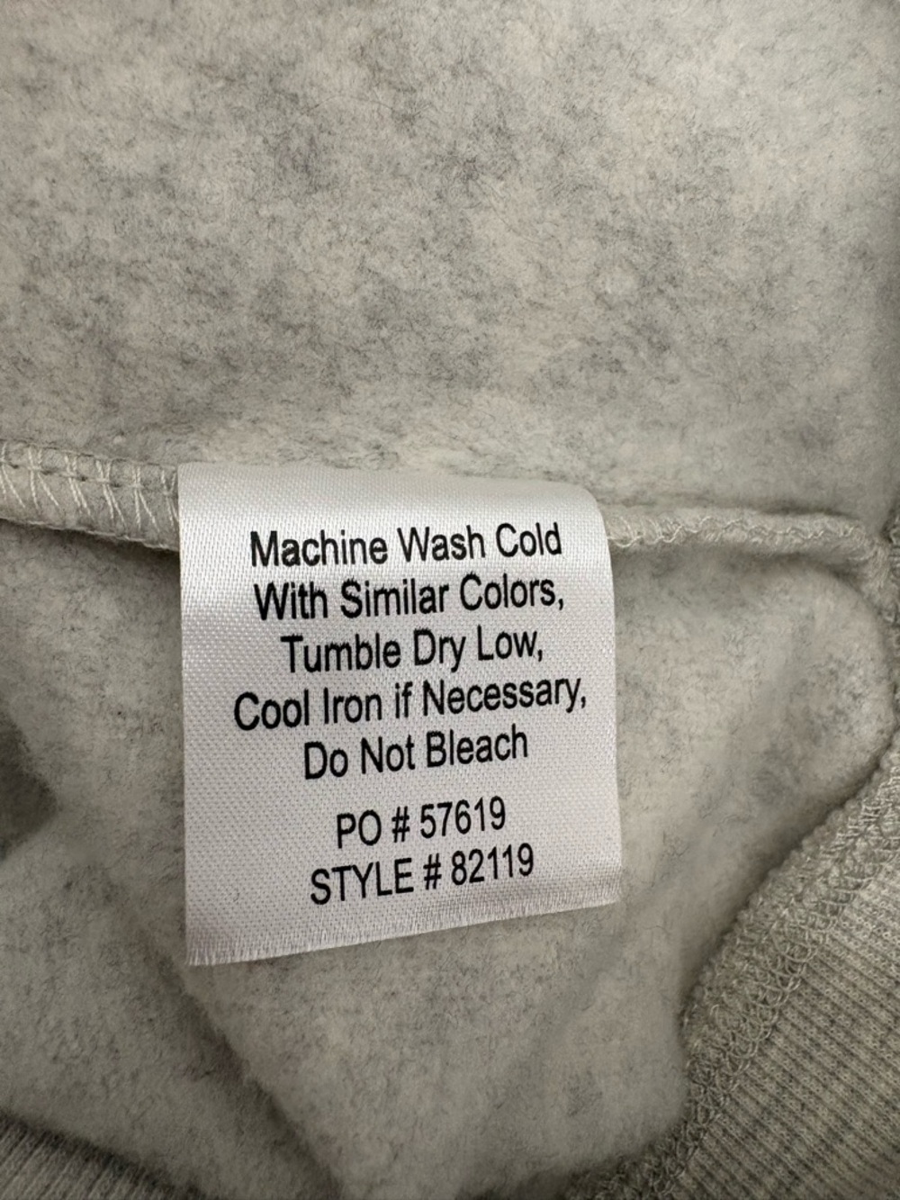 Fender Women's Love Sweatshirt Oatmeal and Maroon Size Small - Picture 9 of 9